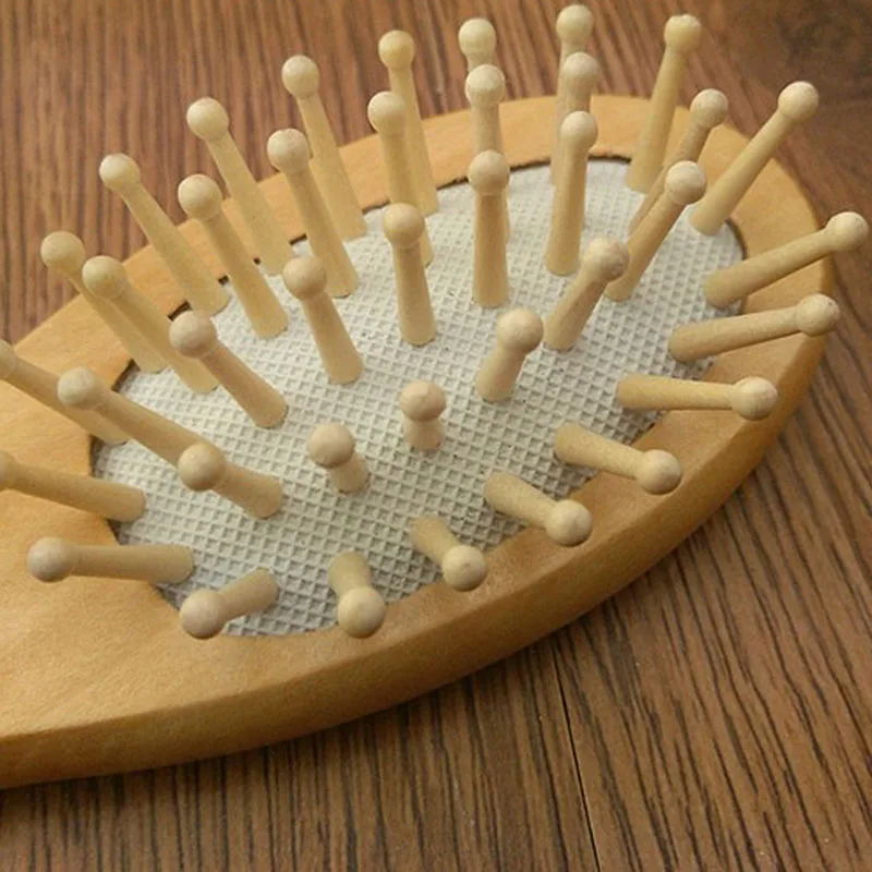 

Massage Wooden Comb Bamboo Hair Vent Brush Brushes Hair Care Beauty SPA Massager BFC996