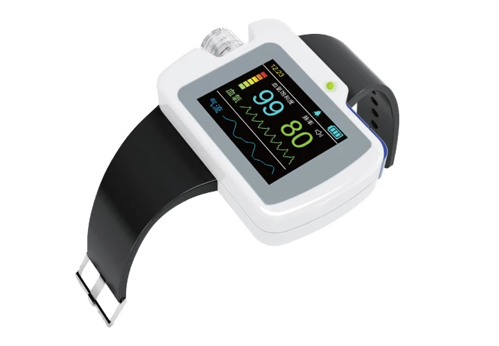 

CE CONTEC RS01 Wrist watch Sleep apnea screen meter,Respiration Sleep Monitor, PC software