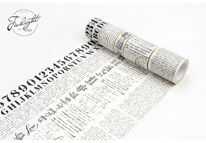 Набор винтажных декоративных лент Washi для скрапбукинга японская бумага