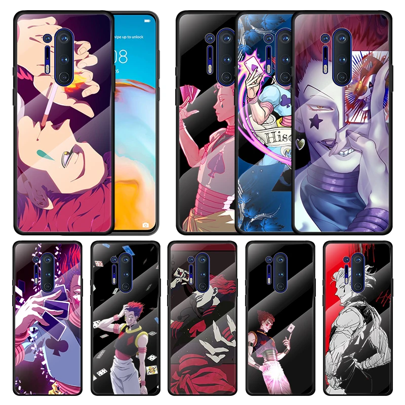 Чехол из закаленного стекла Hisoka Gon Freecss для Oneplus 9R 9 8T 8 Nord Z 7T 7 Pro 5G противоударный