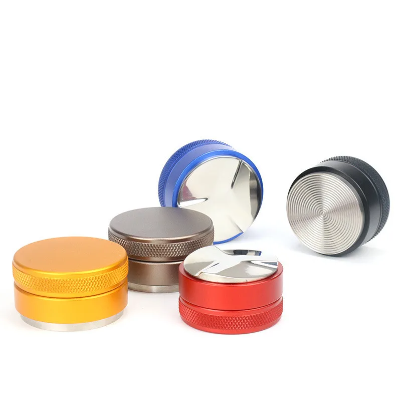 51mm 53mm 58mm 304 Stainless Steel Coffee Tamper Base Barista Espresso Press Powder Hammer espresso tamper | Дом и сад