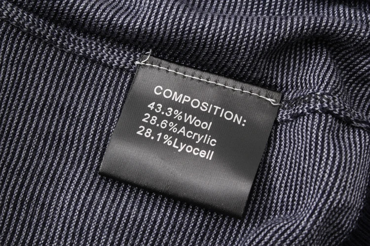 

Sweater wool Billionaire men's 2021 new casual button warm Long sleeve elasticity England high quality lattice big size M-5XL