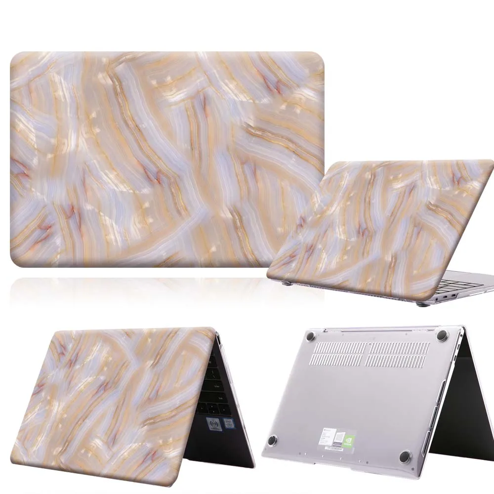 

Coral Marble Pattern Anti-slip Laptop Case For MateBook 13/13 AMD Ryzen/14/D14/D15/X 2020/X Pro/Pro 16.1/Honor MagicBook 14/15