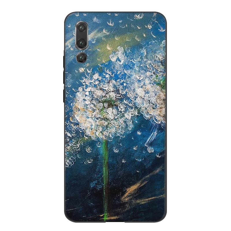 Чехол для мобильного телефона из ТПУ Honor 6A 7A 7X 7C 8X 8C 9X View 20 10 Lite Pro Cover акварельный