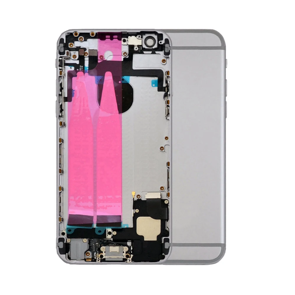 10 шт. полный корпус для iPhone 6 6G 6S Plus Крышка батарейного отсека задняя средняя рамка