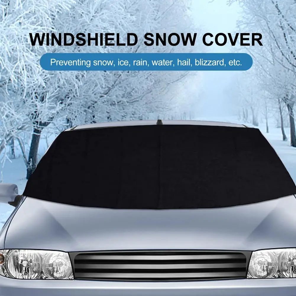 

Universal Car Front Windshield Cover Universal Auto Sunshade Snow Ice Protector Outdoor Winter Waterproof Dust Frost Freezing