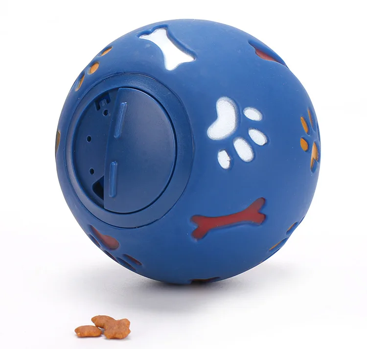 Pet Dog cat резиновая утечка еда мяч игрушки Pet разработка зубов игрушки-Жвачки домашних собак интерактивные Игрушки для маленьких и крупных собак
