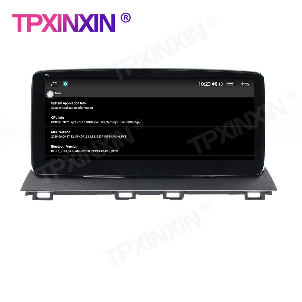 

4+128GB Android10 For MAZDA 3 2013 - 2019 Car IPS Touch Screen Radio Car Multimedia Player With DSP Carplay GPS Navigation