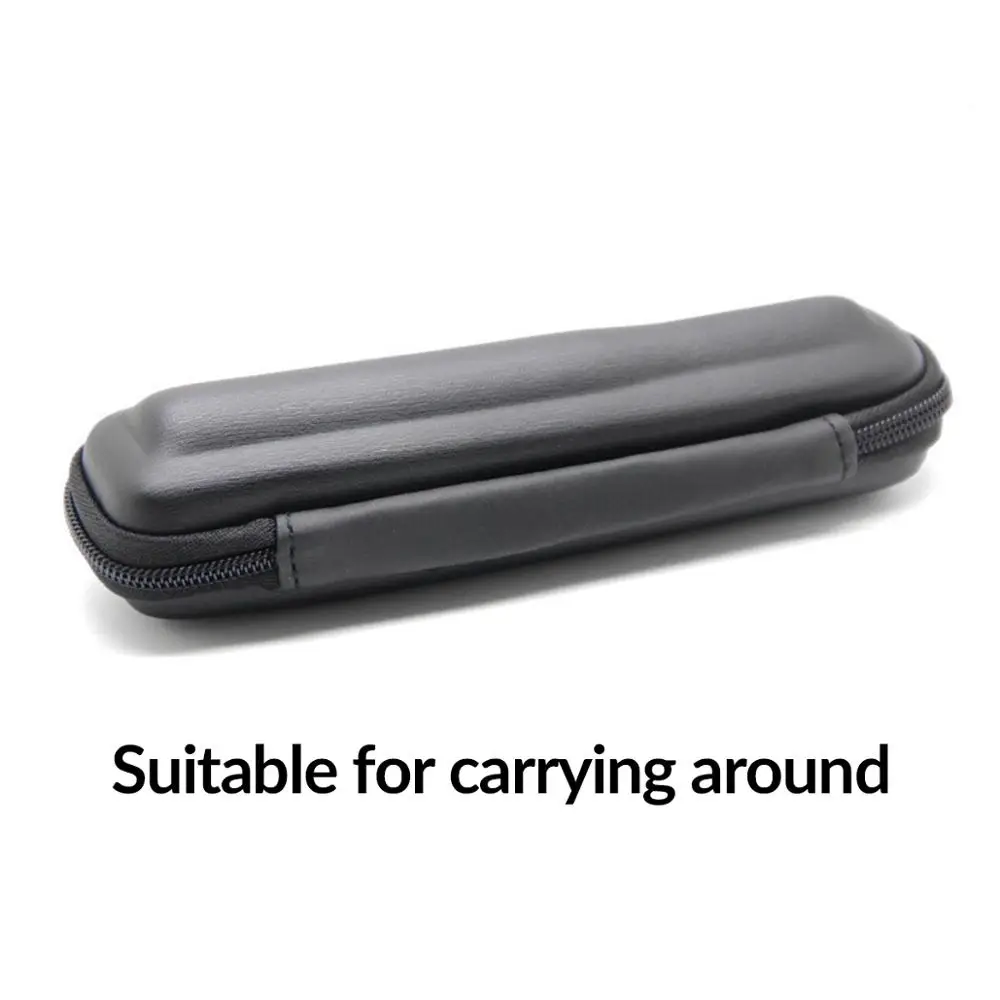 Volcanee черный Мини Тонкий чехол Маленькая кожаная сумка на молнии для переноски