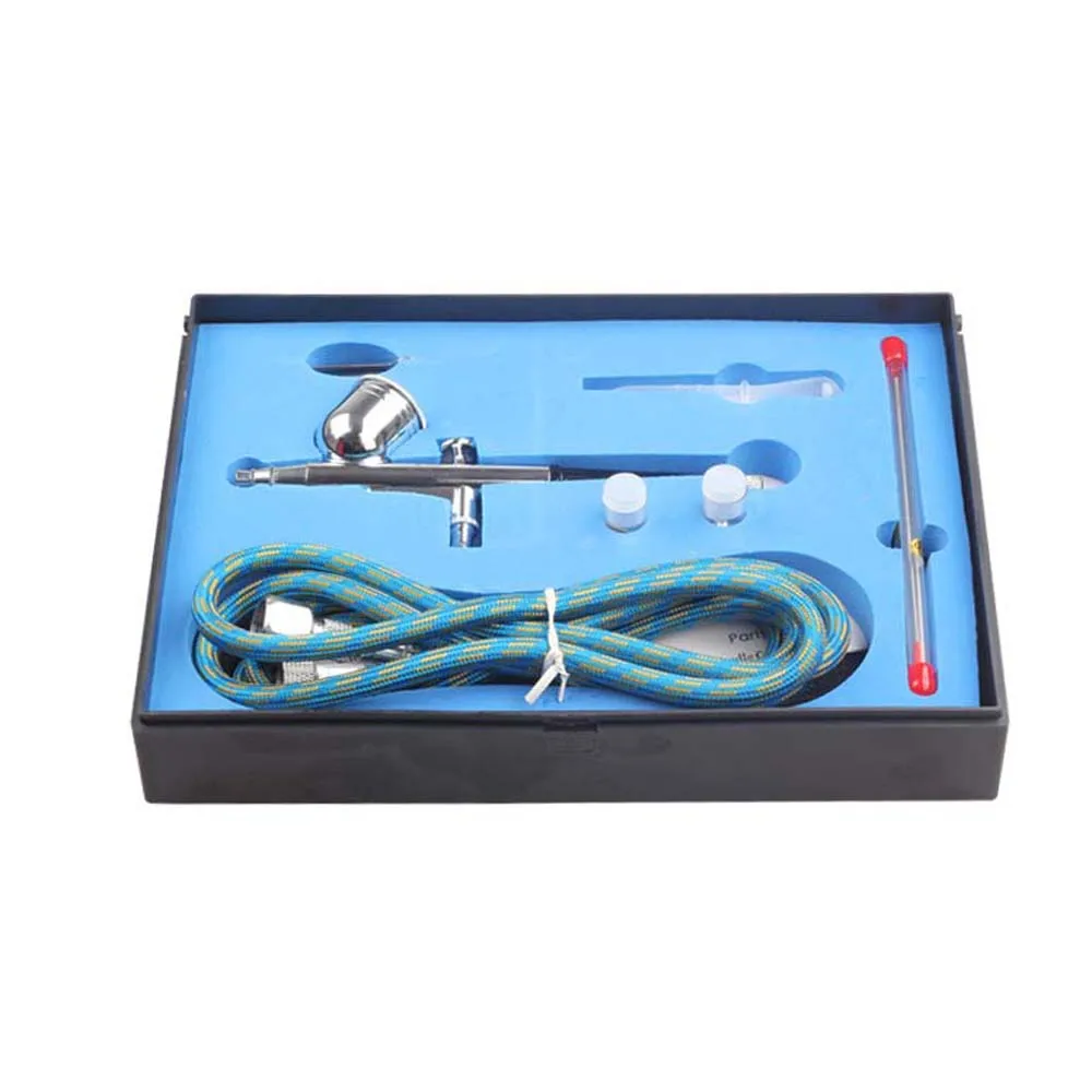 

Airbrush Kit Compressor Nail Art Tattoo Dual Action Spray Air Brush Gun Set