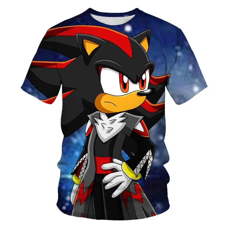 

2021 summer cartoon most popular funny pictures 3D printing men's T-shirt fashion trend a variety of anime shirts