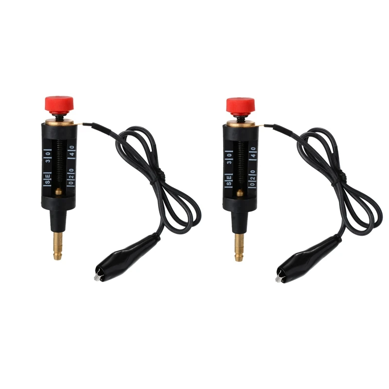 

2Pc Spark Plug Tester Ignition System Coil Engine in Line Autos Adjustable Ignition Coil Tester Ignition Spark Test Tool