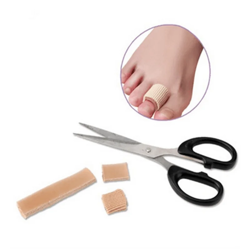 Тканевые гелевые тубы 15 см повязки для поддержки пальцев и ног подушки