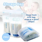 10 шт. 250 мл молока морозильник сумки с молоком для Еда хранения пакет для хранения грудного молока без добавления бисфенола А, защитит вашего ребенка на головные уборы сумки для кормления 2