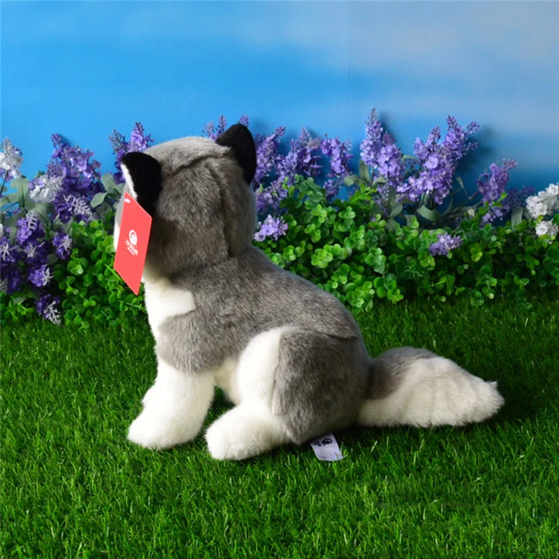 

25cm Sitting Husky Plush Toys Cute Alaskan Malamute Stuffed Animal Toy Soft Puppy Dog Plush Toy Gifts For Children