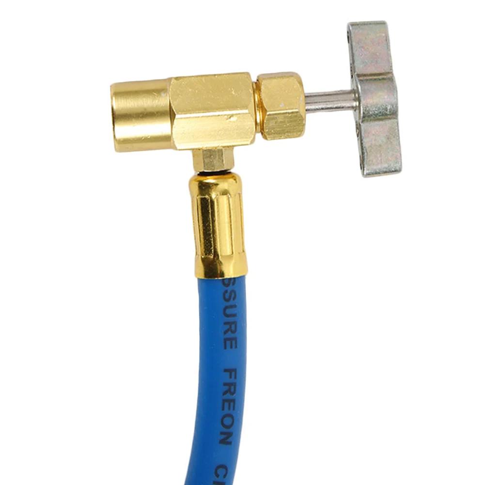 

R134A Car Air Conditioning Refrigerant Recharge Measuring Hose Gas Gauge Automotive supplies