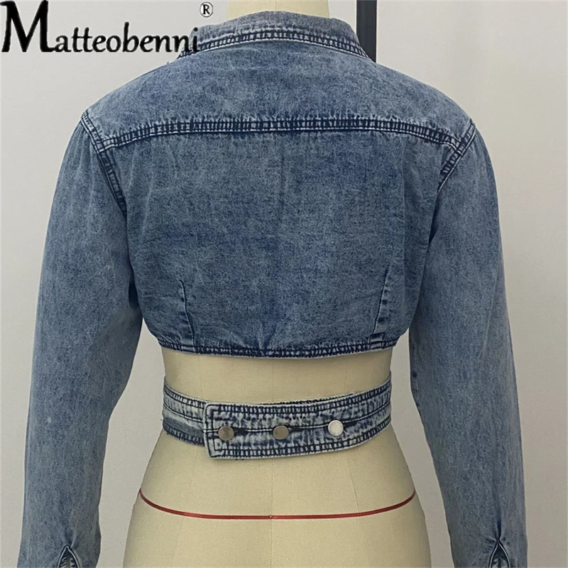 Демисезонная женская джинсовая укороченная куртка женские короткие джинсовые