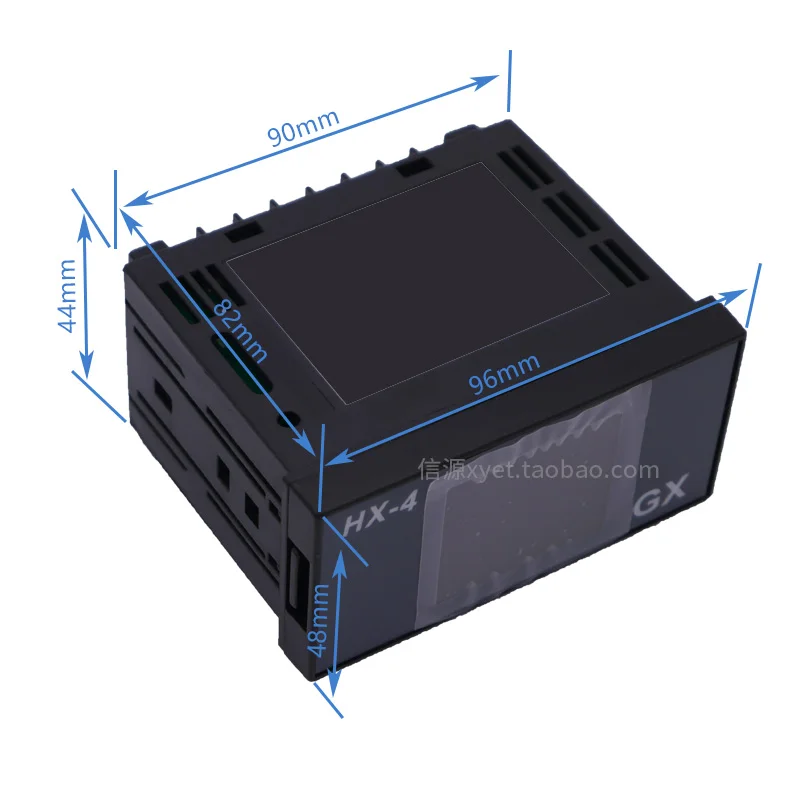 Многоканальный дисплей температуры четырехканальный термометр с цифровым