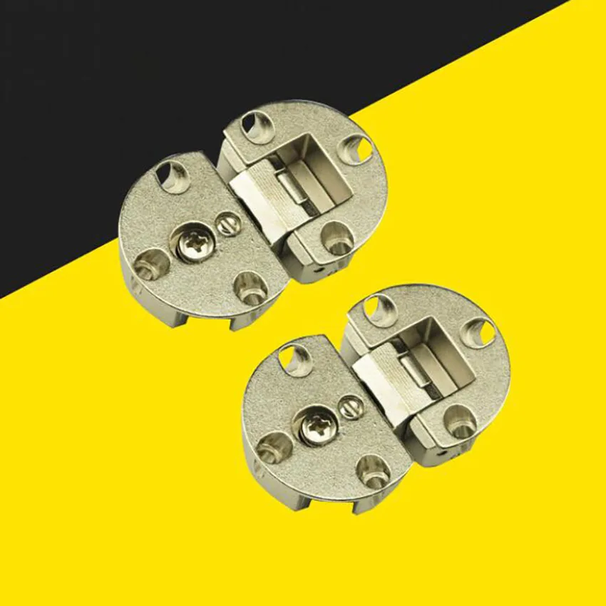 1 шт. 180 градусов скрытый плоский шарнирный шкафчик для двери скрытая петля