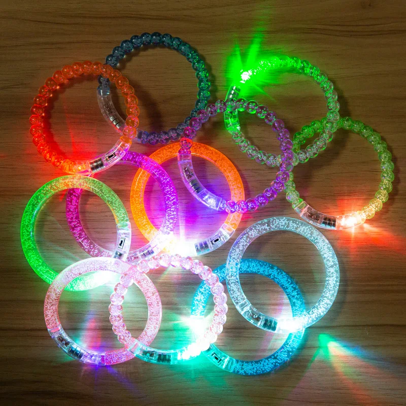 Светящийся неоновый светодиодный браслет Rave светящисветильник светящийся для