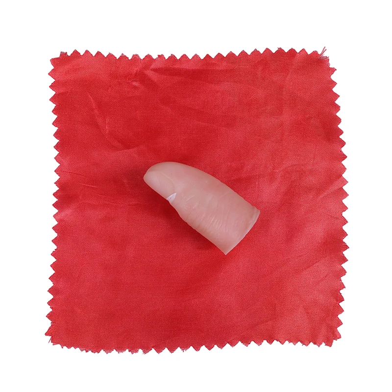 

1Set Hot Sale Rubber Finger Thumb Tip Scarf Disapper Stage Show Magic Tricks Tools Attractive Tric Party Magic