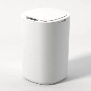 12l full smart sensor trash can flip trash can simple toilet kitchen garbage storage waste paper basket bathroom accessories free global shipping