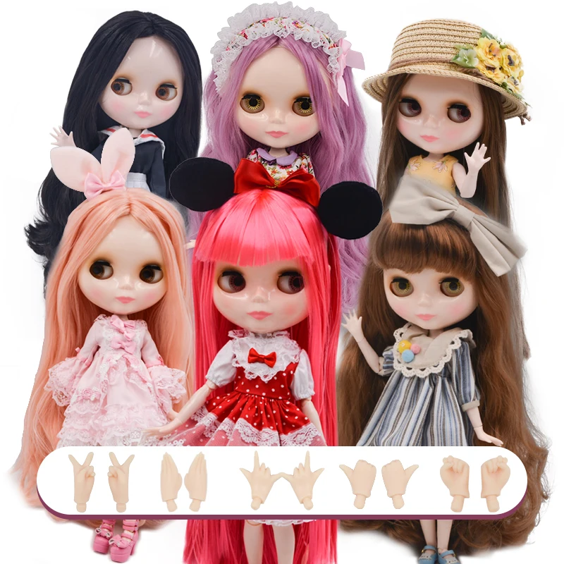 куклы блайз Blyth кукла BJD Neo Обнаженная бжд уникальные непрозрачные лица могут