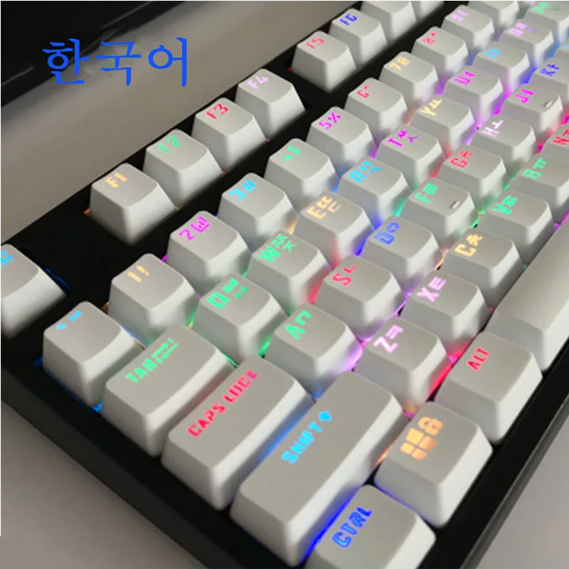 PBT Корейская клавишная крышка s MX Переключатель для logitech Cherry Mx Механическая клавишная крышка 104 клавиш