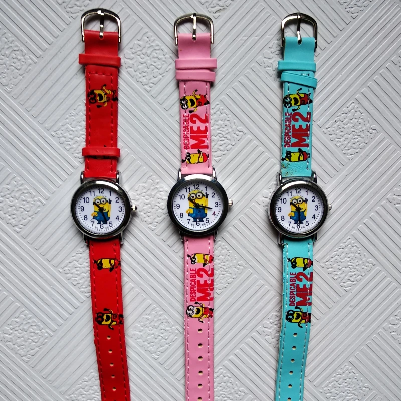 Новинка 2019 детские часы с объемным рисунком Больших Глаз мужские кварцевые