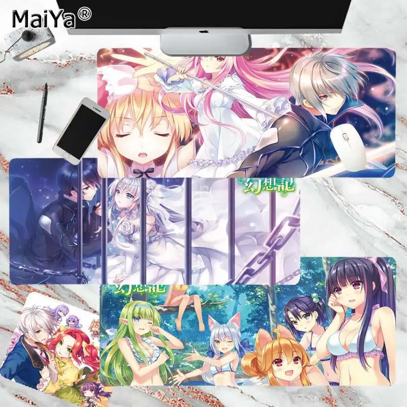

MaiYa Spirit Chronicles Simple Design Mouse Pad Super Creative Large Game Size for CSGO Game Player Desktop PC Computer Laptop