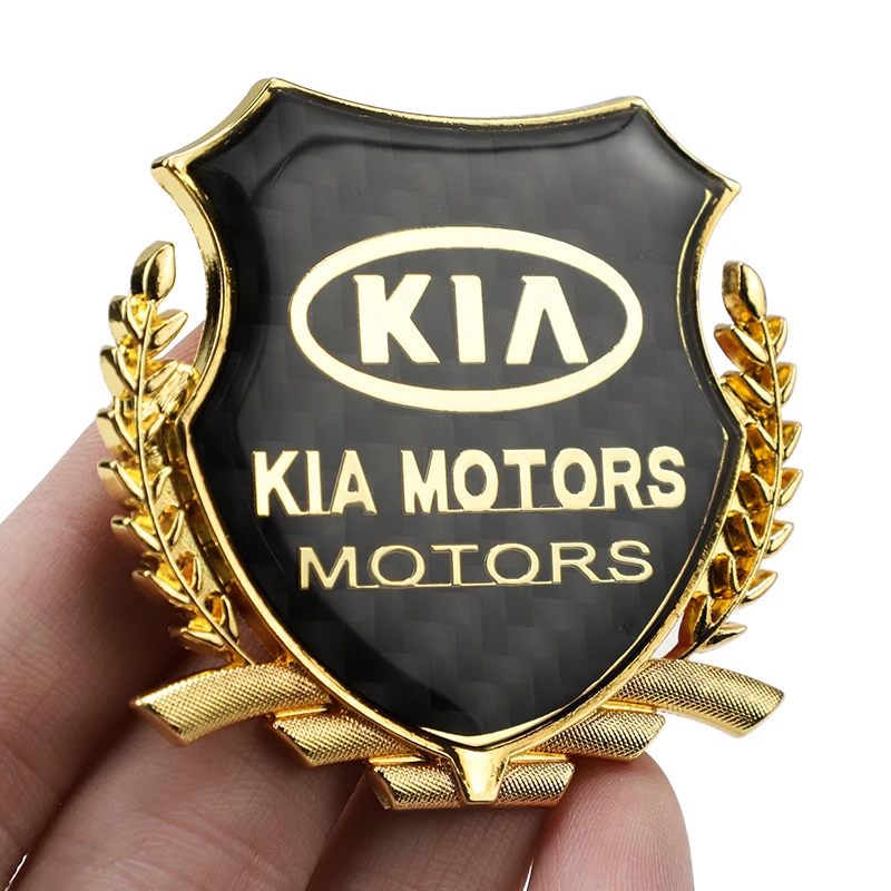 2 шт. стикеры из углеродного волокна для KIA Ceed Sportage Stinger Soul Optima Cerato Sorento|Наклейки на