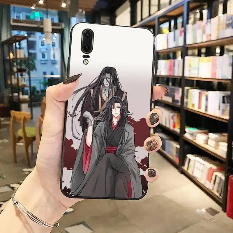 

Chinese style anime Mo Dao Zu Shi Phone Case For Huawei honor Mate P 10 20 30 40 i 9 8 pro x Lite smart 2019 nova 5t