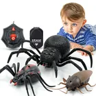 Инфракрасный пульт дистанционного Управление насекомых игрушки имитация паука муравьев тараканов электрическая игрушка на радиоуправлении подарок на Хэллоуин для KidsPrank насекомых