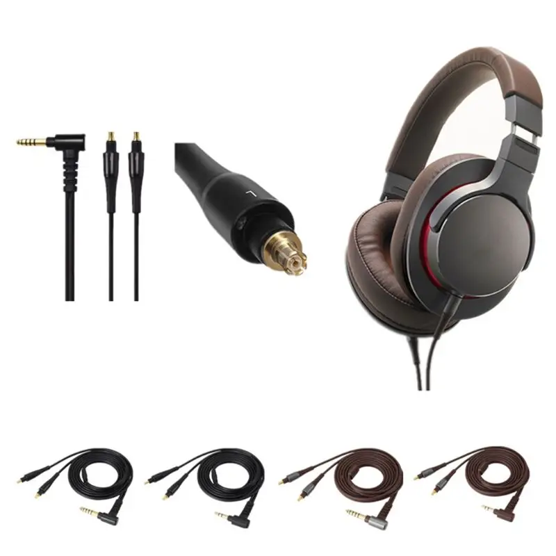 3 5 мм/4 4 мм A2DC Сменный кабель для наушников ATH-SR9 ES770H ES750 ESW950 ESW990H ADX5000 MSR7B аудио шнур |