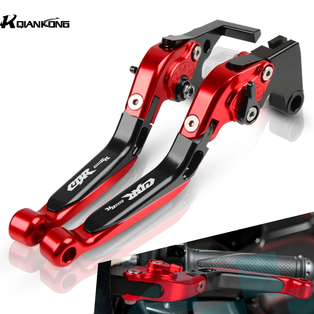 

Мотоциклетные тормозные рычаги для Honda CBR600RR CBR 600 RR 2003 2004 2005 CNC, алюминиевый регулируемый рычаг тормоза сцепления, руль