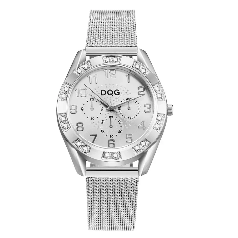 

Reloj Mujer 2020 новые модные спортивные Брендовые женские кварцевые часы женские часы класса люкс из нержавеющей стали серебристого цвета с укра...
