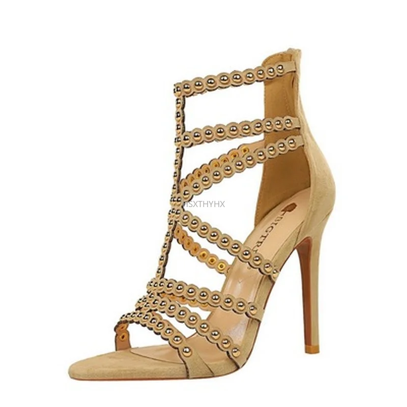 

Сандалии женские универсальные на высоком каблуке, Босоножки с открытым носом, туфли на шпильке