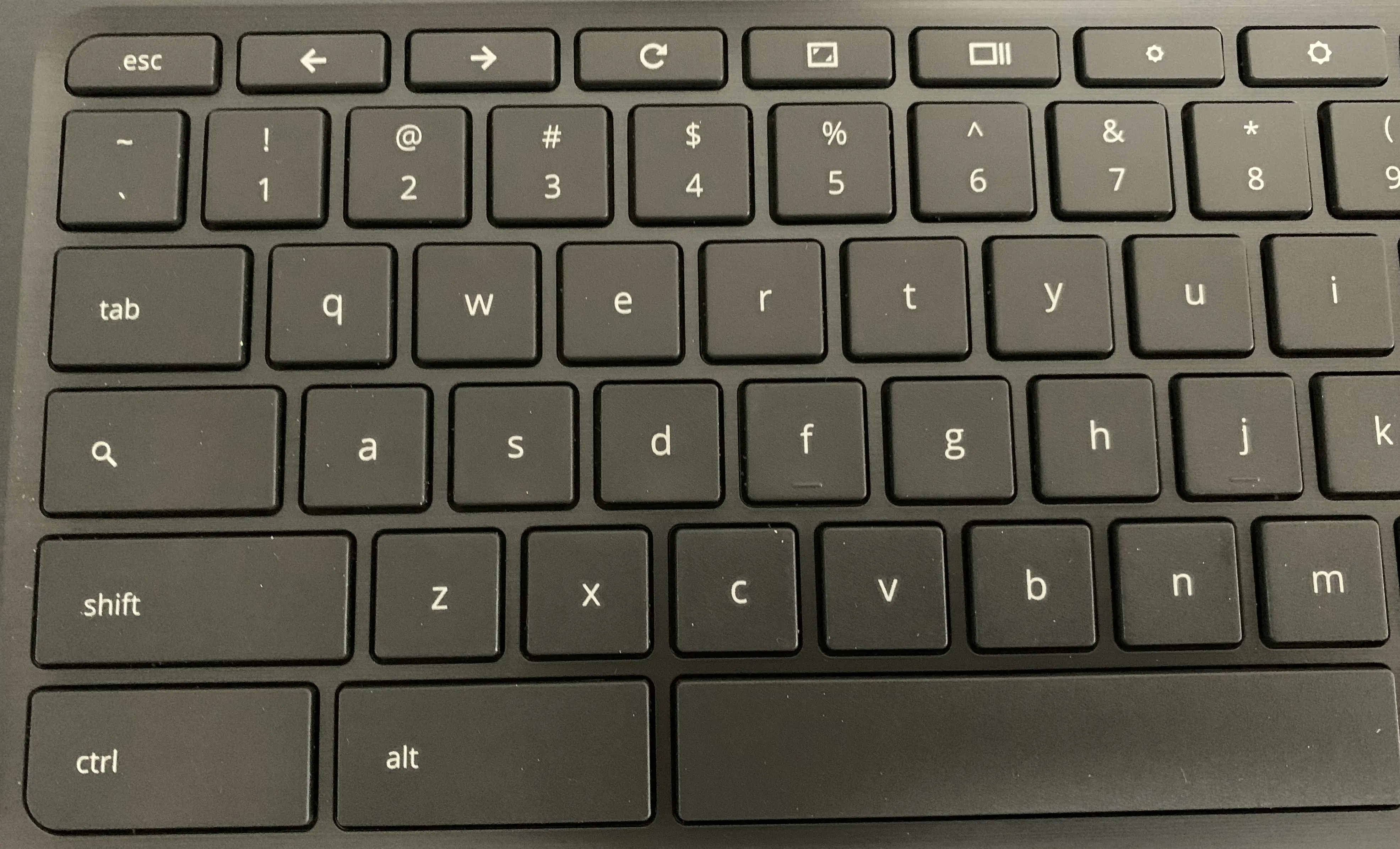 Чехол для ноутбука HP Chromebook 14 G5 с упором рук клавиатурой без подсветки L14354-001 -
