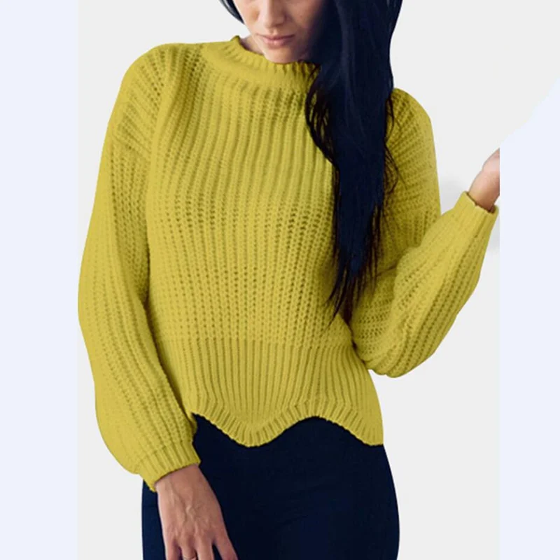  Irregular New Womens Sweaters For Fall 2018 Pullovers And Knitwear Female Autumn Winter | Женская одежда