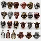 Спартанские бусы, винтажные бусы на ревочке, медные антикварные золотые или бронзовые подвески для diy браслетов, бусины для изготовления ювелирных изделий