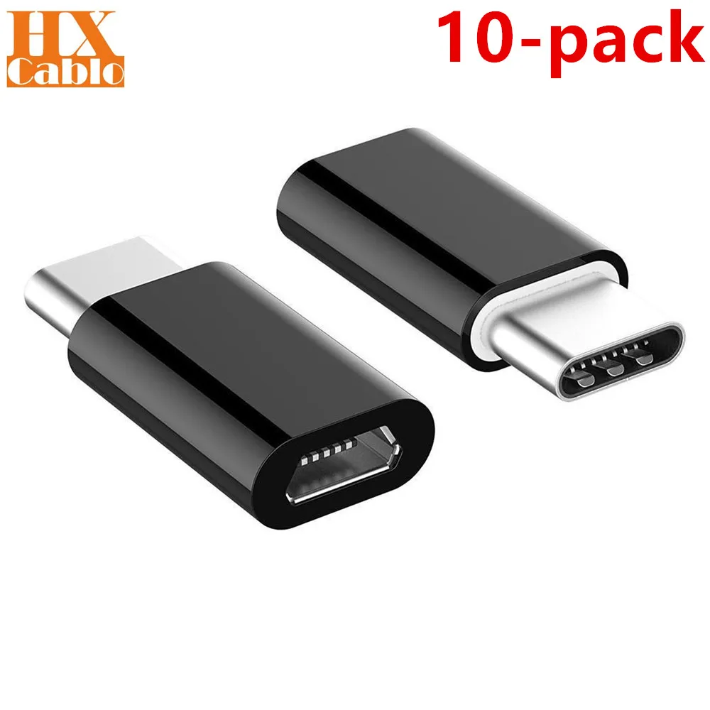 Адаптер зарядного устройства USB 3 1 Type C к Micro внешний адаптер для Huawei P20 / Pro Lite Nova 3e 2S