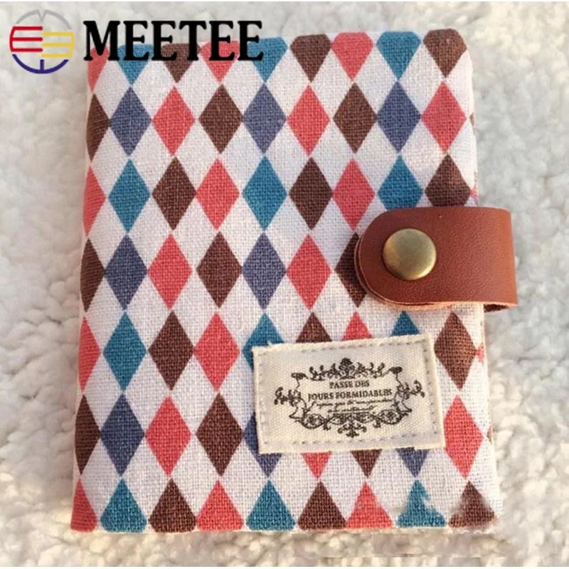 5/10 шт. Meetee 7 5*2 см багажные сумки для ноутбука кнопочные кнопки кожаные застежки
