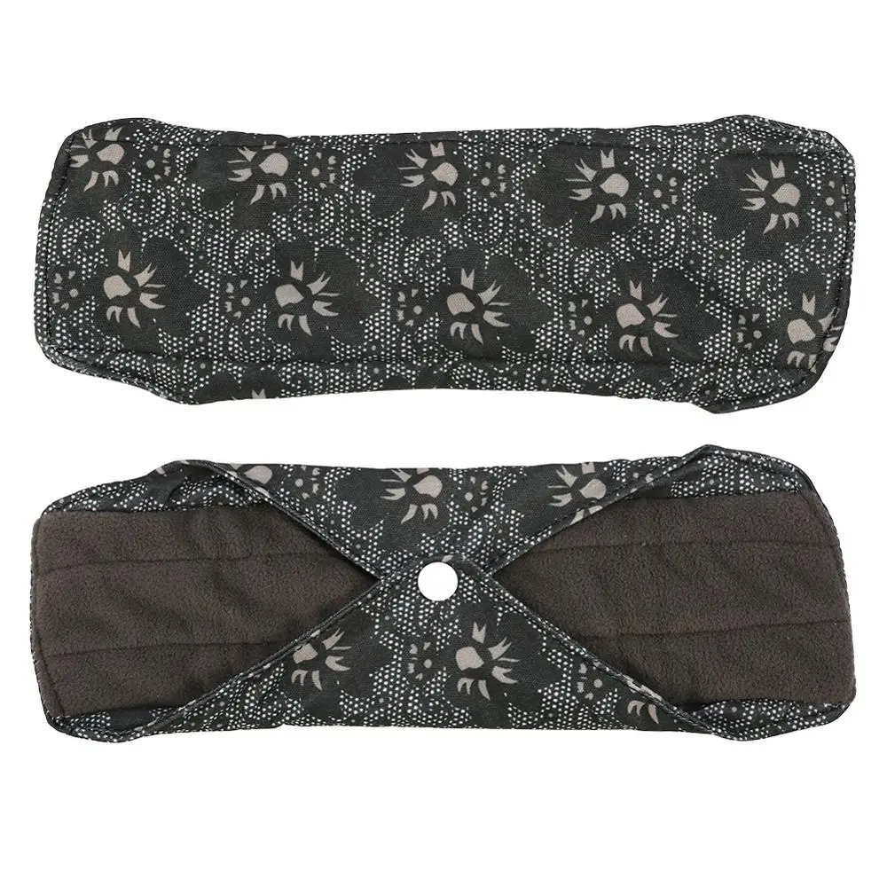 Female Hygiene Product 5 Pcs Women Reusable Bamboo Charcoal Menstrual Pad Washable Sanitary Cloth Panty Liner | Красота и здоровье