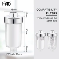 5 micron universal pp water filter for heavy duty hard water to remove chlorine for shower head filter faucet filter