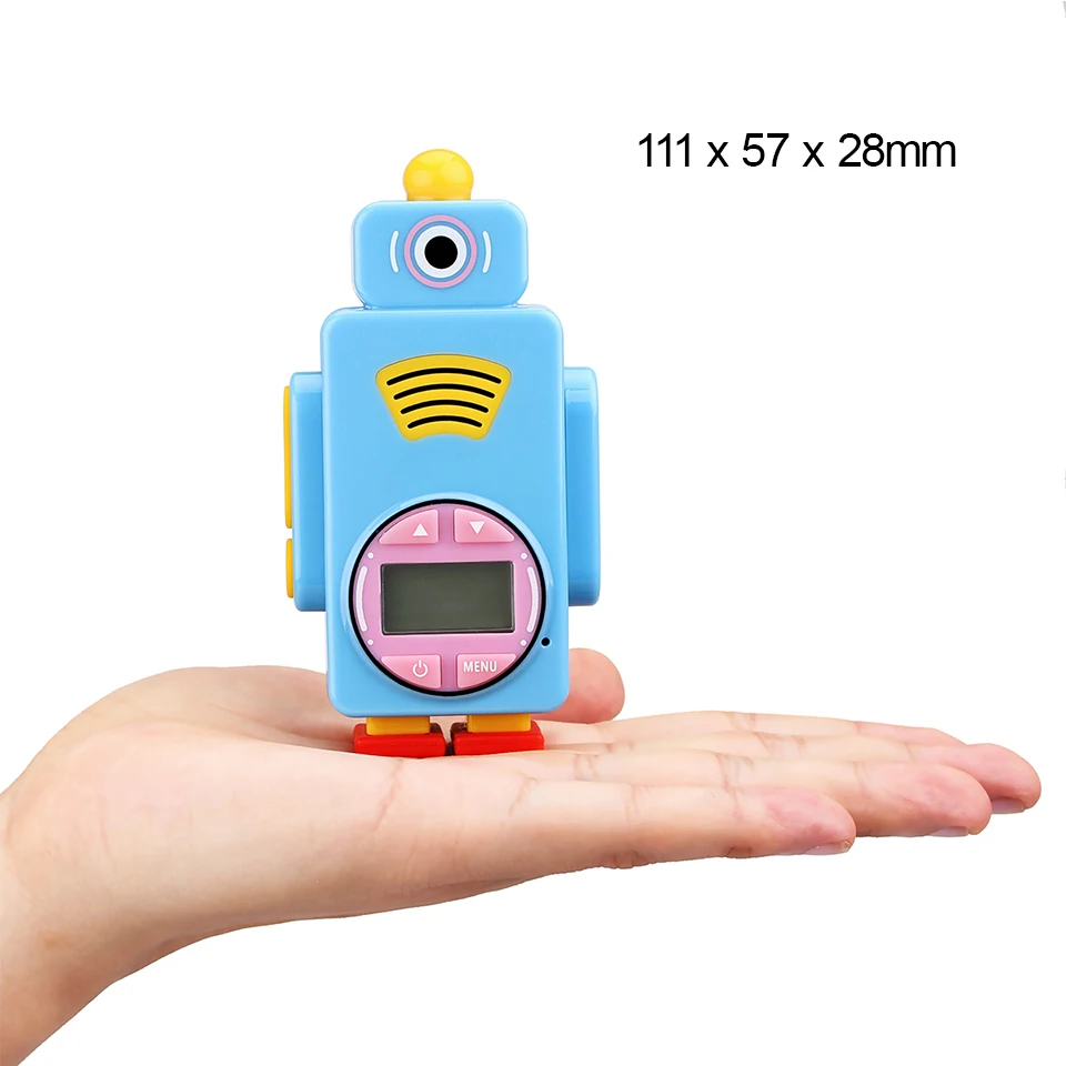 2 шт. Retevis RT36 робота из мультфильма иди и болтай Walkie Talkie дети двухстороннее радио 0,5 W VOX фонарик Micro Зарядка через usb Перезаряжаемые Батарея