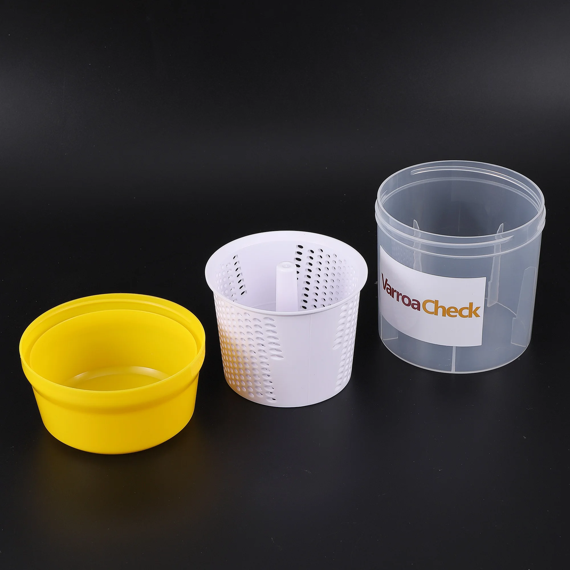 Коробка для обнаружения клещей пчеловодства вароа контроль в бутылке