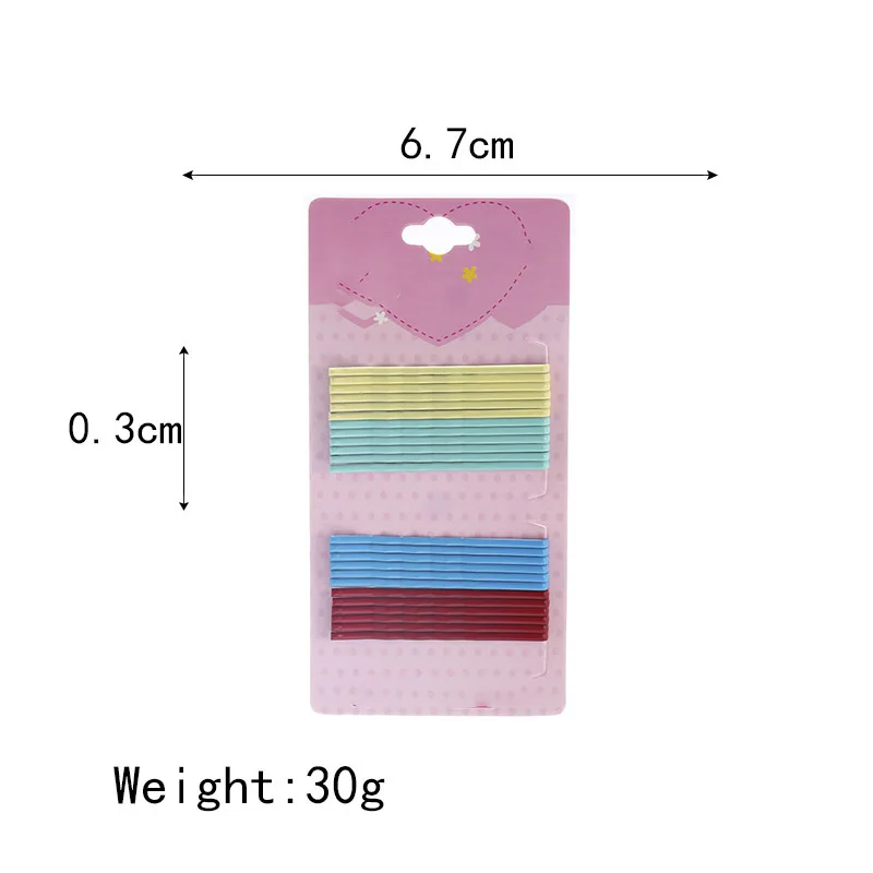 48 шт. заколки для волос женские девушек заколка Кудрявые волнистые ручки