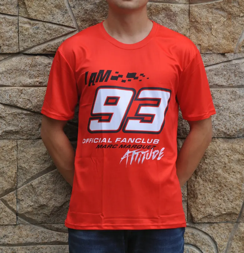 Быстросохнущая летняя футболка с короткими рукавами для езды на мотоцикле 93