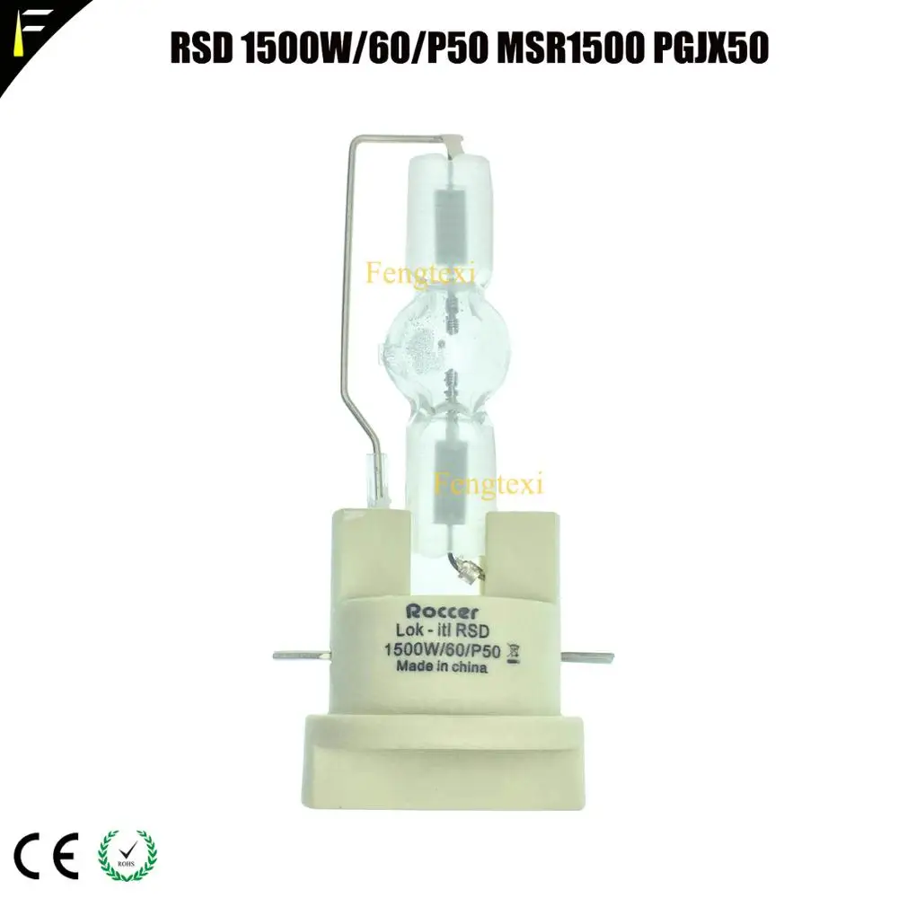 Сценическая/Студия/театральная лампа источник света MSR1500 PGJX50 одиночный CSR1500/Тал/60/с торцевые металлогалогенные разрядные лампы 1500 Вт
