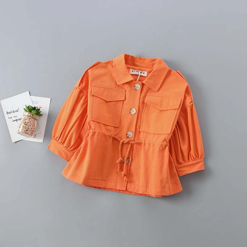 Куртка детская осенне-зимняя однотонная От 2 до 6 лет | Детская одежда и обувь